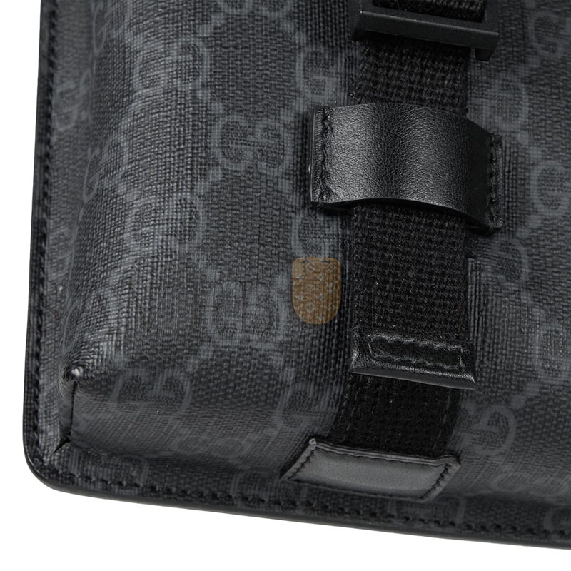 Gvc*1 GG BLACK S*pER MINI BAG 816954 (18*11*4cm)